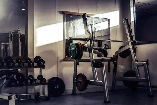 İdman zalında məşq — fitness idarəetmə proqramı seçimi